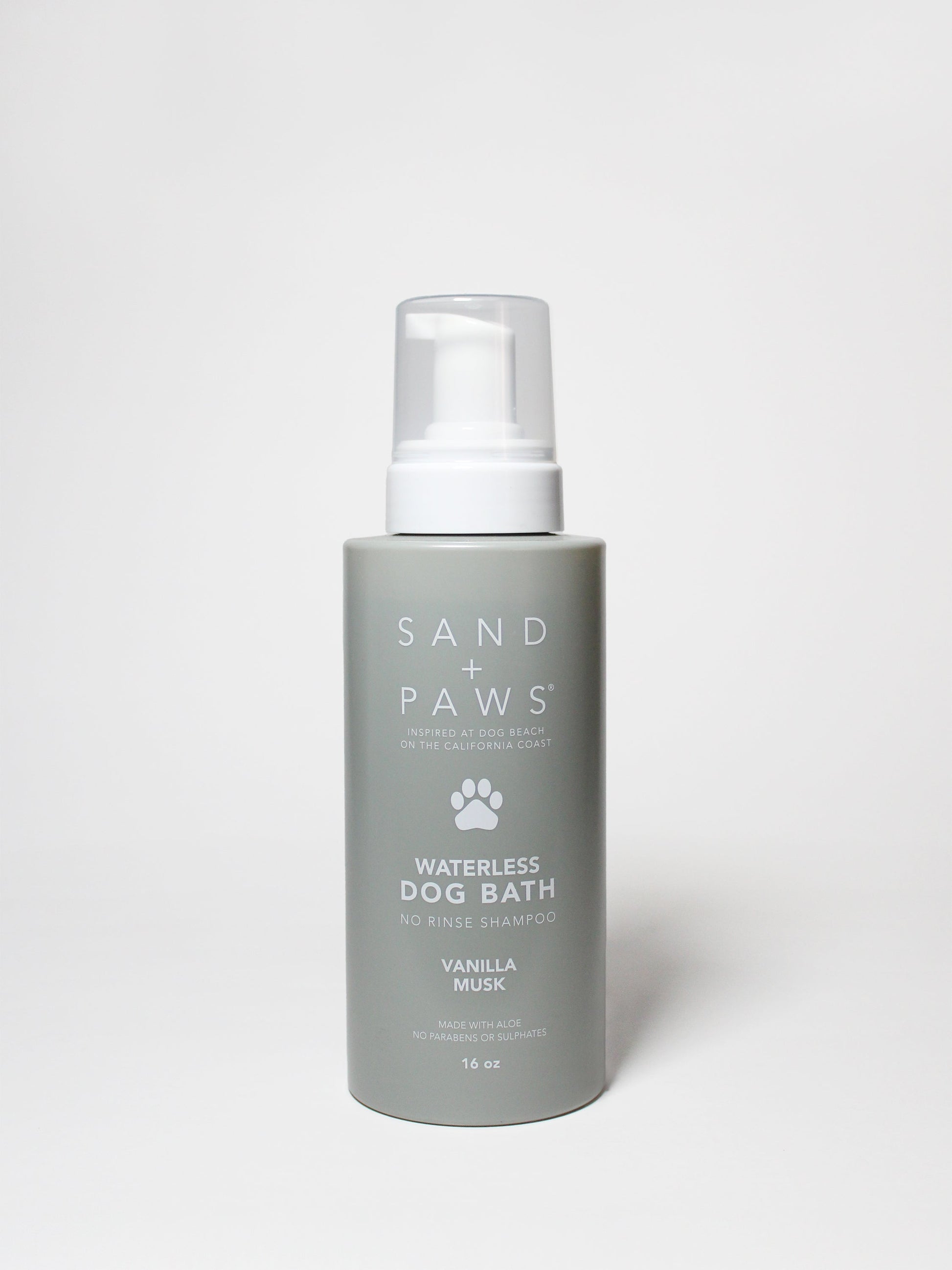Sand + Paws Waterless Dog Bath - Vanilla Musk